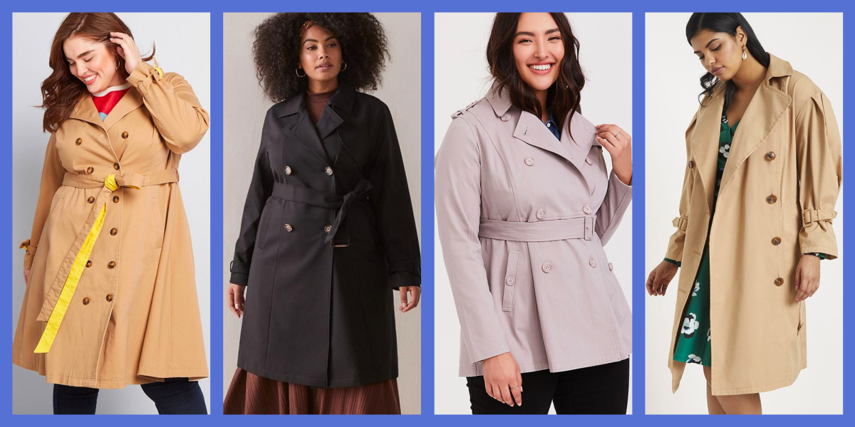 These Plus-Size Trench Coats Are So ...