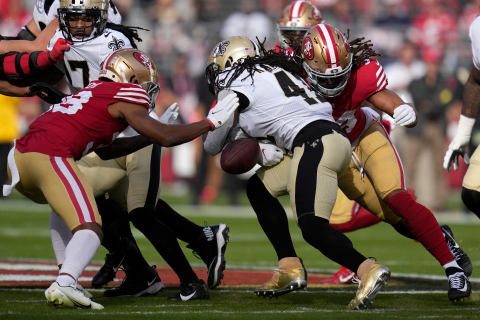 Alvin Kamara and the New Orleans Saints are underdogs against the Tampa Bay Buccaneers in NFL Week 13.