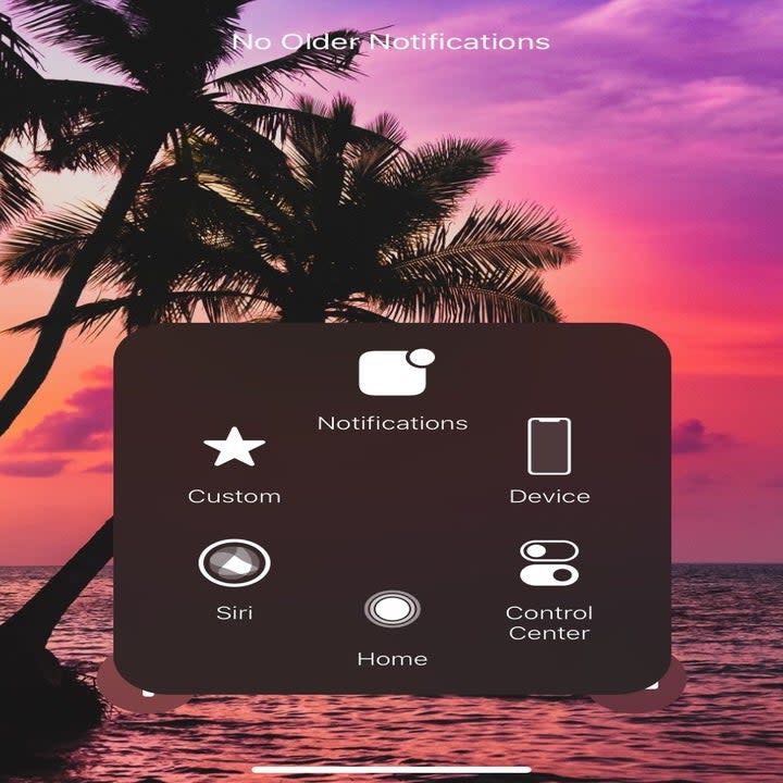 If you have anything later than an iPhone 8, then you no longer have a physical home button. Sometimes you might miss it. By going to Settings --> Accessibility --> Touch and turning on AssistiveTouch, you can get a small circle on your screen that you can tap to bring up a shortcut menu to various options. You can also assign different functions (like taking a screenshot or locking your screen rotation) to different presses of that button, like double tapping or long pressing.It's not quite like having a physical, clickable home button, but it can help if you're tired of remembering how to swipe to get to where you want to go.