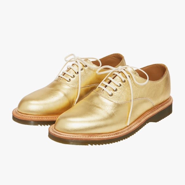 Comme des Garçons x Dr. Martens Gold Shoes, £260
selfridges.com
