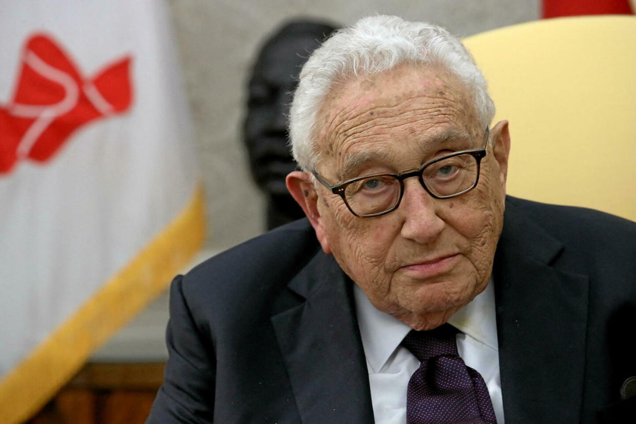 Henry Kissinger est décédé à l'âge de 100 ans.  - Credit:WIN MCNAMEE / GETTY IMAGES NORTH AMERICA / Getty Images via AFP