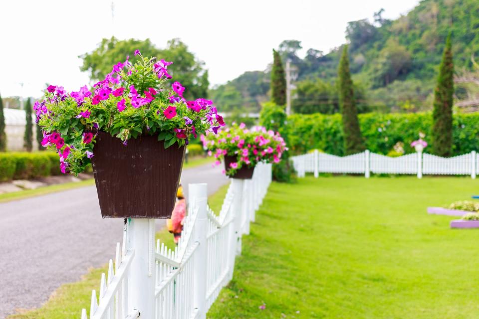 Flower Pot Fence