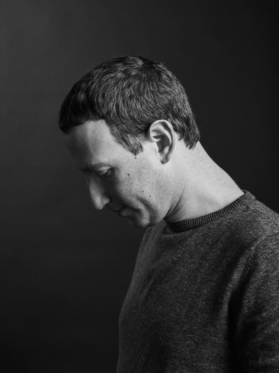 Mark Zuckerberg, director ejecutivo de Facebook, en Menlo Park, California, el 11 de abril de 2019. (Jessica Chou/The New York Times)