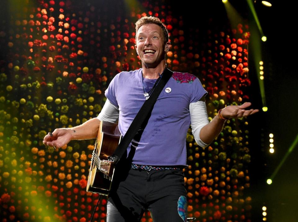 An ancestor of Chris Martin petitioned the government of the day to introduce DST (Kevin Winter / Getty Images)