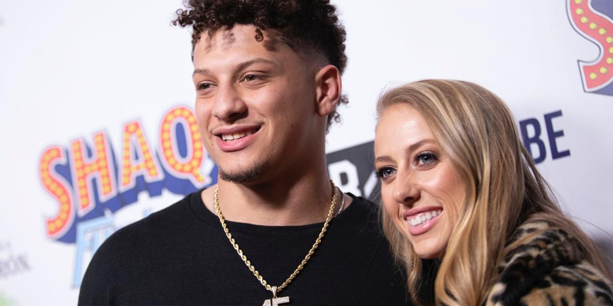 Patrick Mahomes and Brittany Matthews