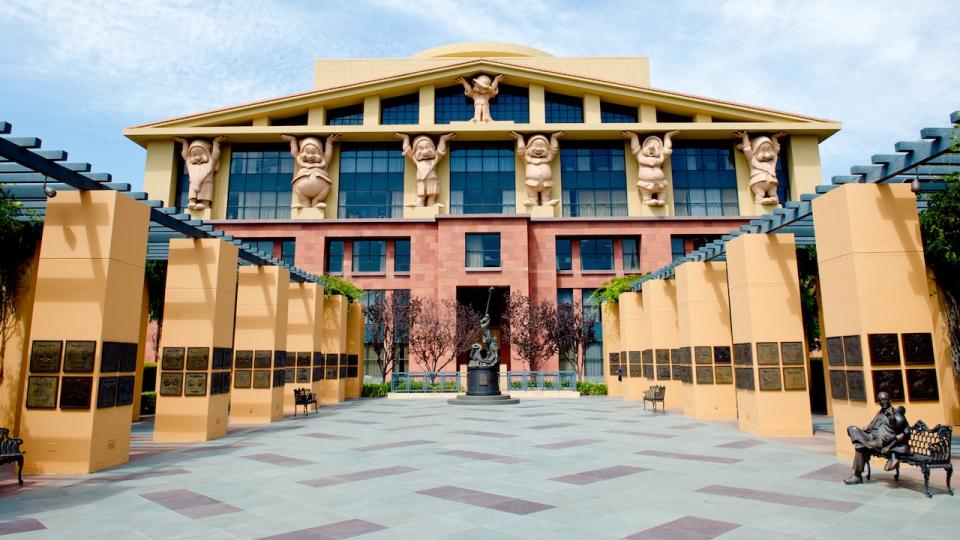  Walt DIsney Studios Animation building. 