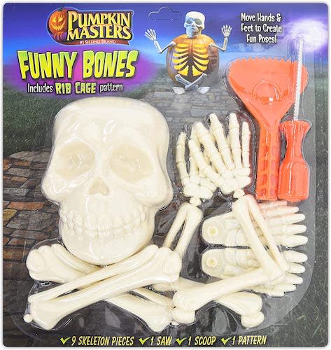 Pumpkin Masters Funny Bones Skeleton Pumpkin Carving Kit