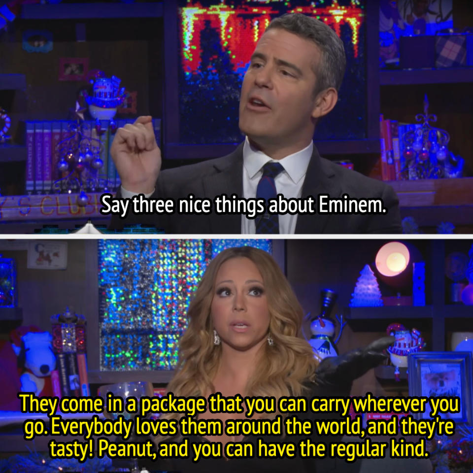 Mariah Carey on "Watch What Happens Live"