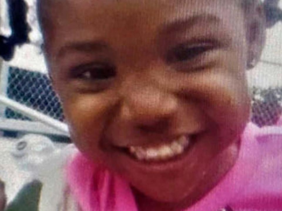 Kamille 'Cupcake' McKinney was abducted white attending a birthday party in Birmingham, Alabama, on 12 October: AP