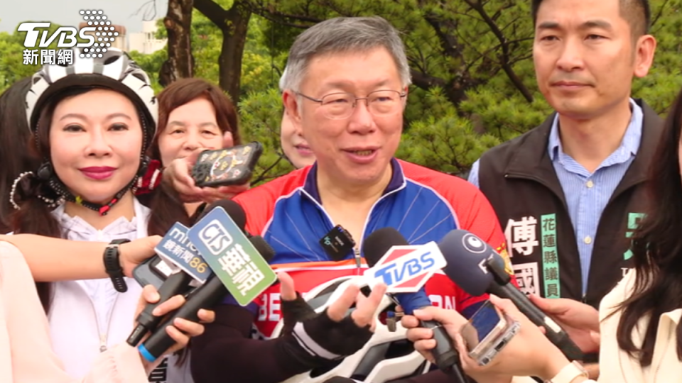 Ko criticizes ＂fanciful＂ round-the-island railway proposal (TVBS News)