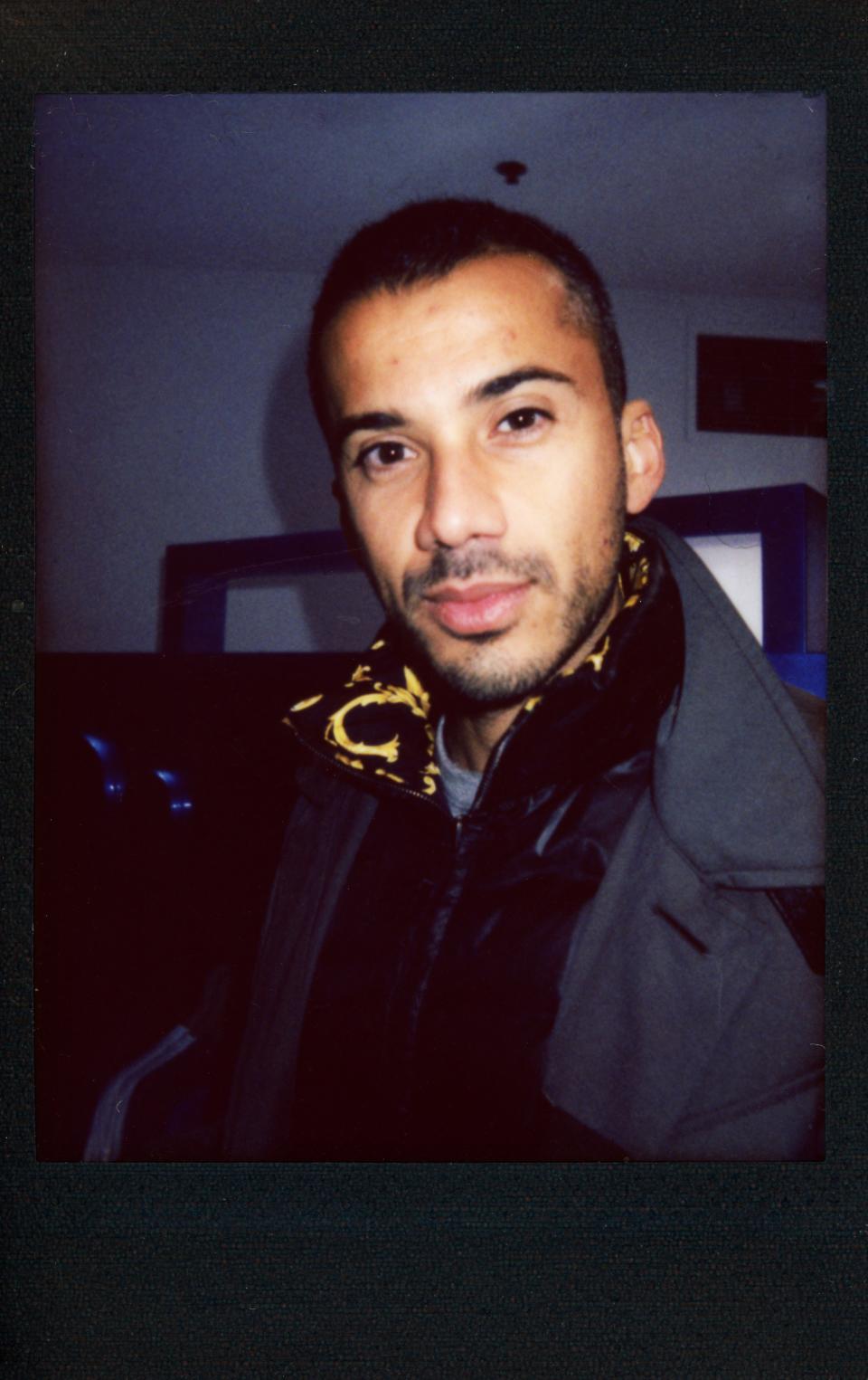 A polaroid of Youssef Bouabid.