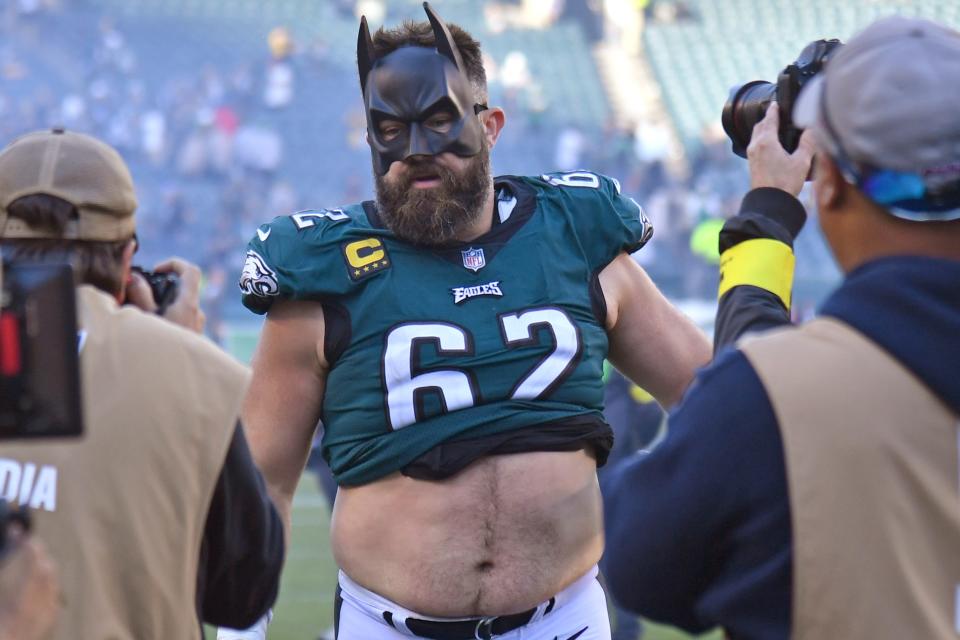 Jason Kelce is a six-time Pro Bowl selection and five-time All-Pro pick.