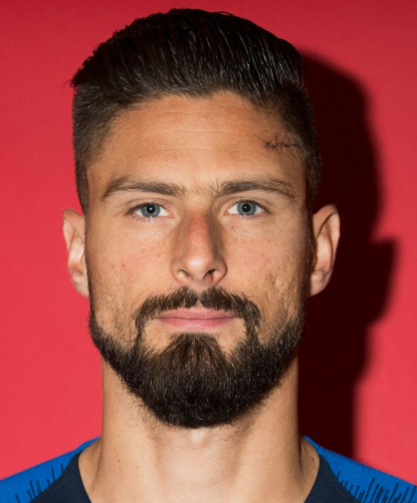 Head shot of footballer Olivier Giroud