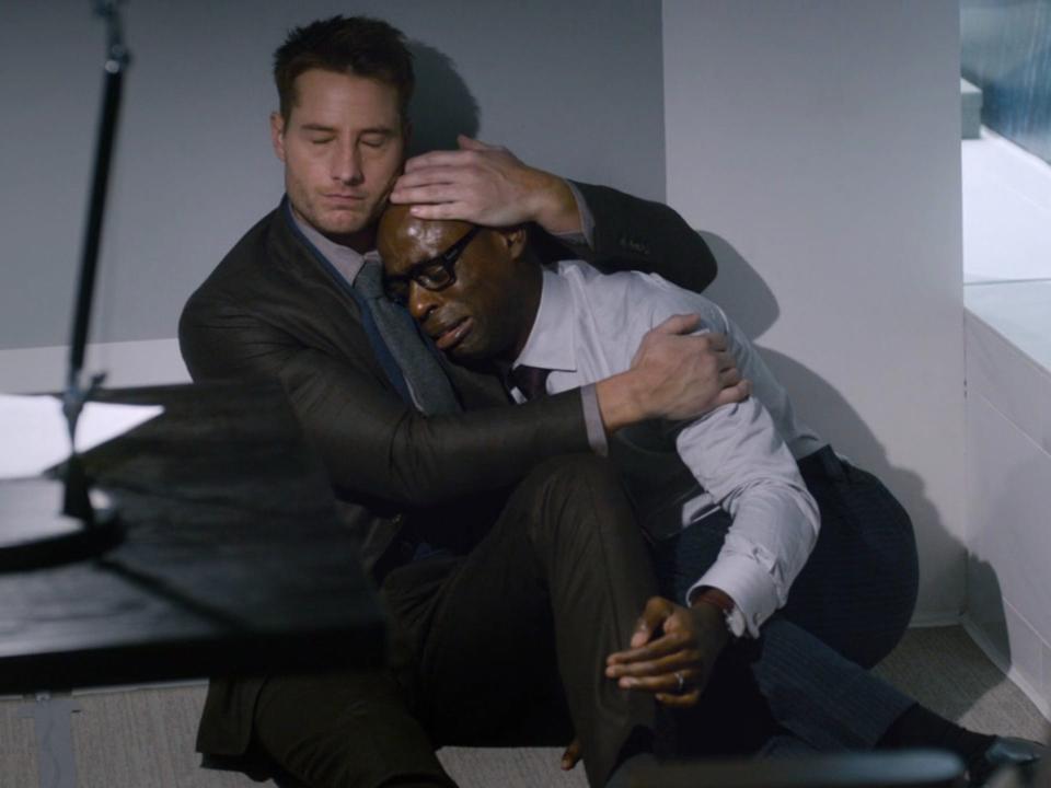 Justin Hartley and Sterling K. Brown.
