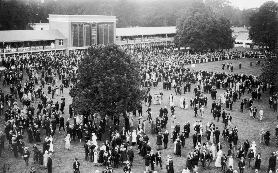 Ascot racecourse in 1931