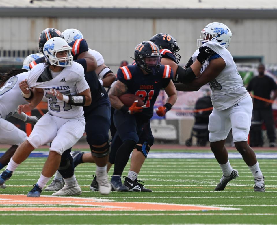 John Friend and the COS Giants feature the state's 12th-best rushing attack.