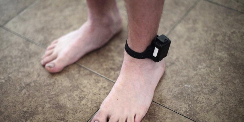 ankle monitor bracelet prison