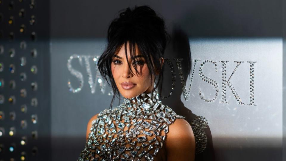 Kim Kardashian in New York City on Nov. 7.<p>Gotham/Getty Images</p>