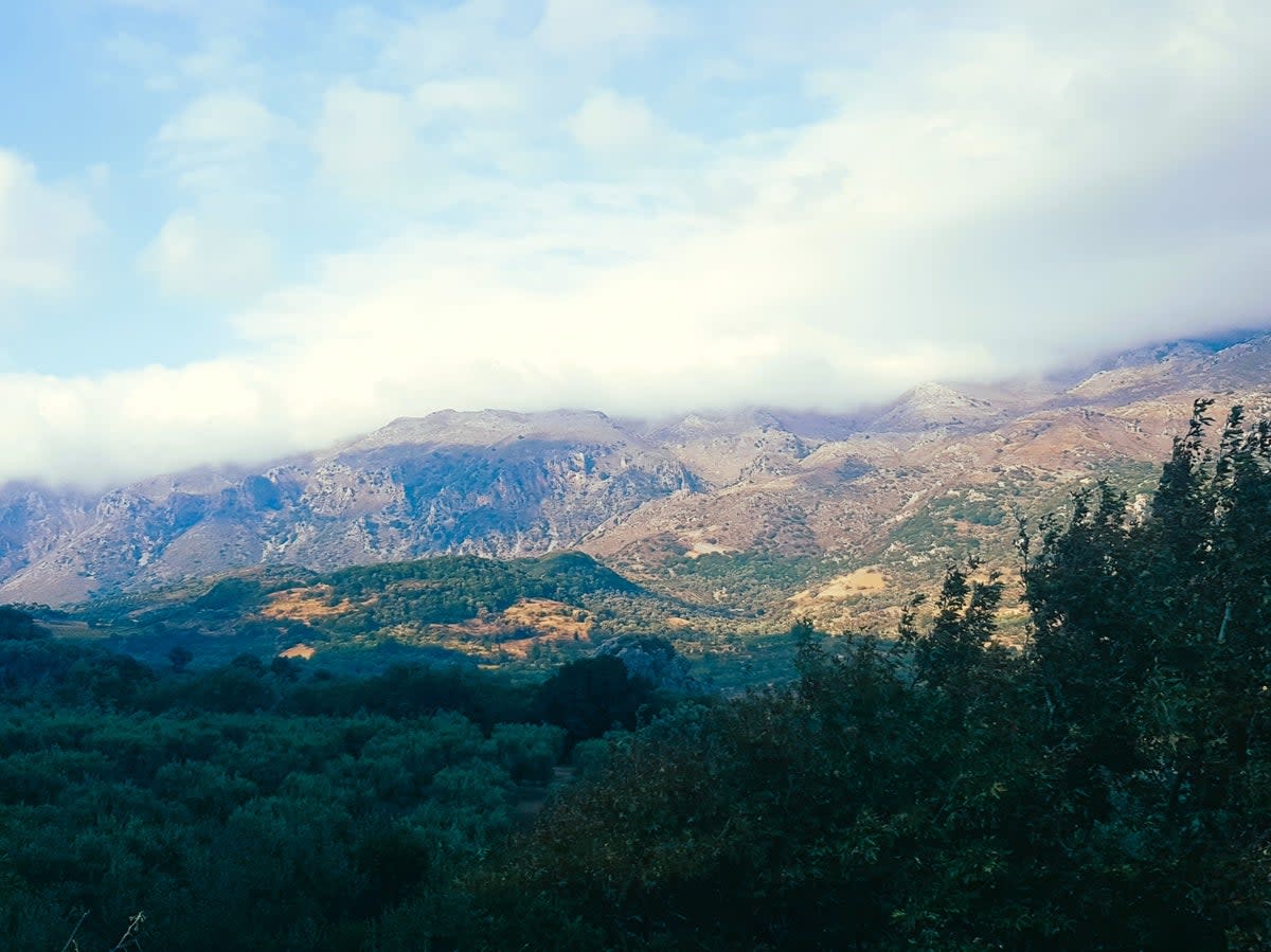 View across the Amari Valley, Crete (Len Williams)