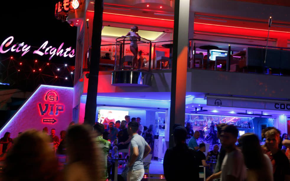 A bar in Magaluf - Getty