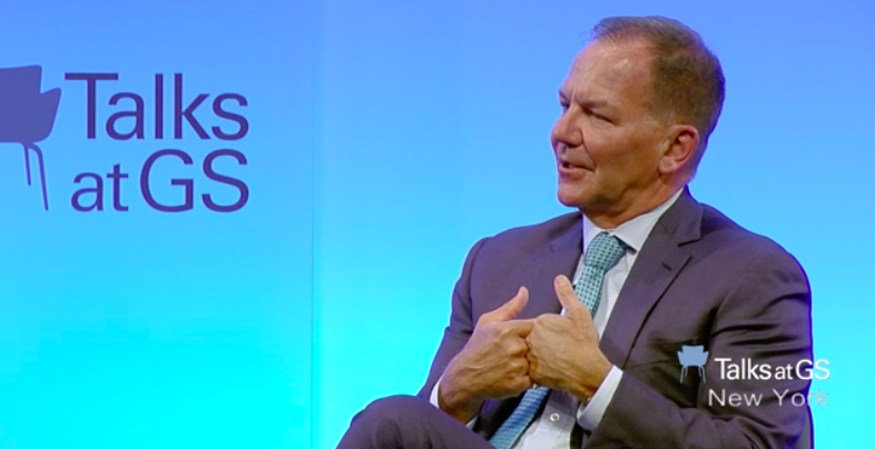 Paul Tudor Jones speaks with Goldman Sachs CEO Lloyd Blankfein as part of the firm’s “GS Talks” series.