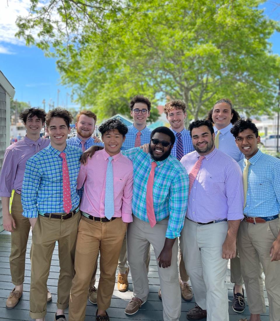 The new singers for the long-running male a cappella group Hyannis Sound are performing four nights a week in various towns.