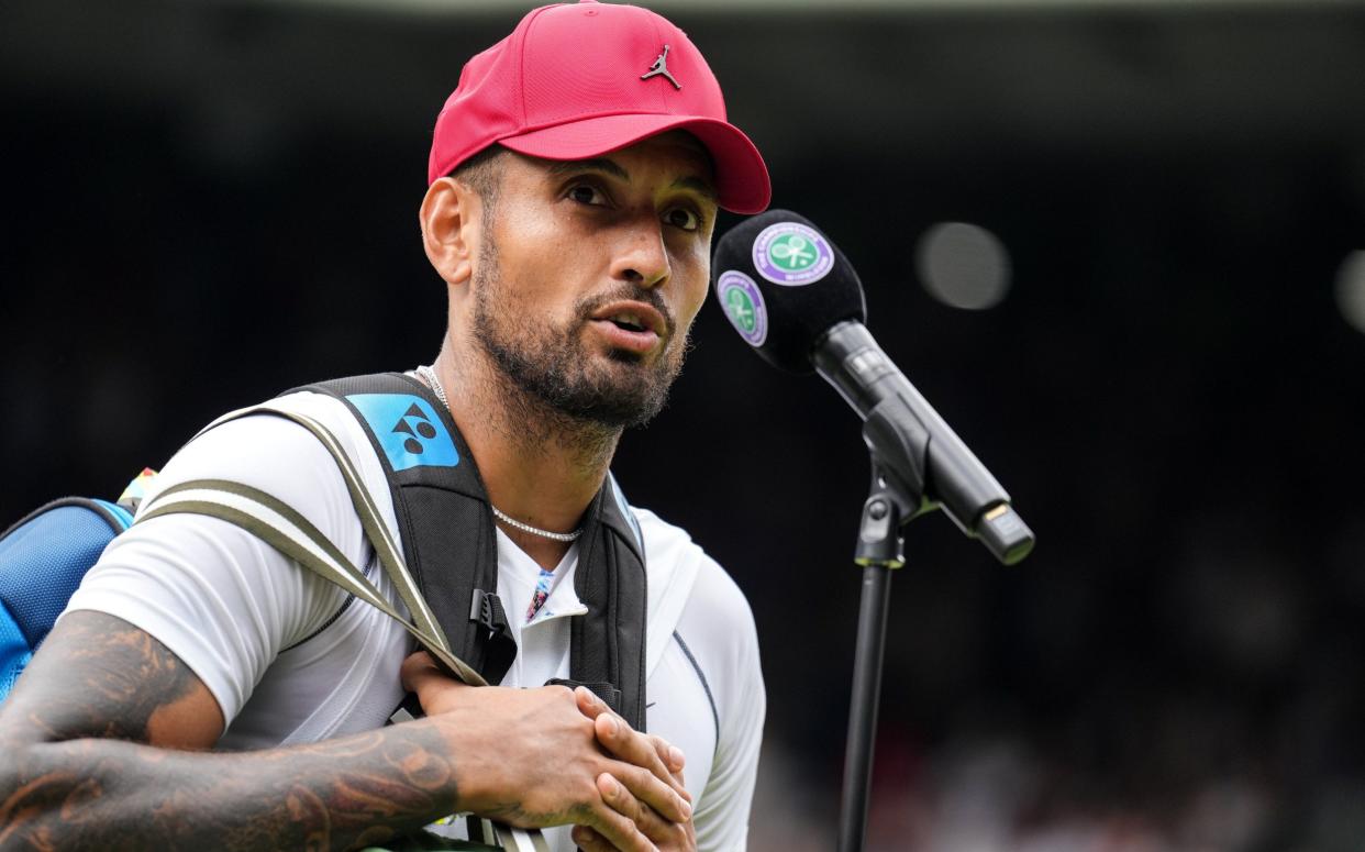 'I do what I want': Nick Kyrgios vows to continue defying Wimbledon's strict dress code - GETTY IMAGES