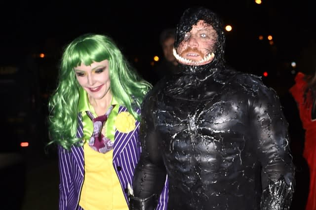 Keith Lemon at a Halloween party