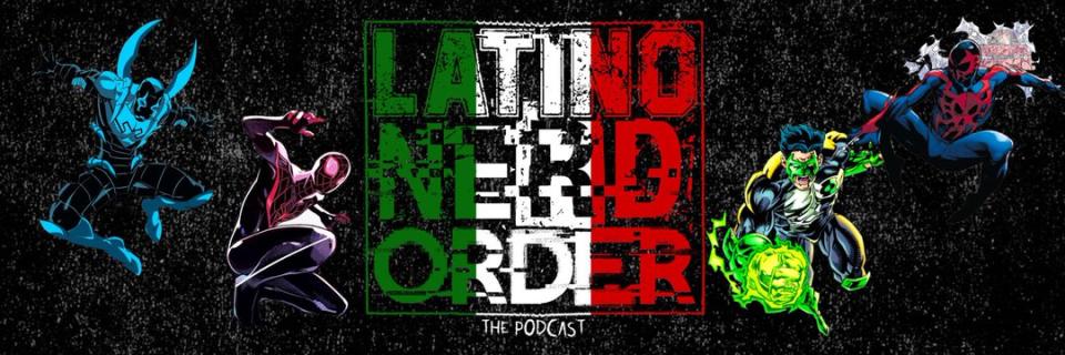 latino nerd order podcast logo 