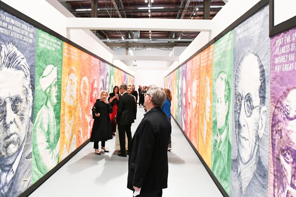 <h1 class="title">Inside the 40th anniversary show</h1><cite class="credit">Photo: Billy Farrell / BFA</cite>