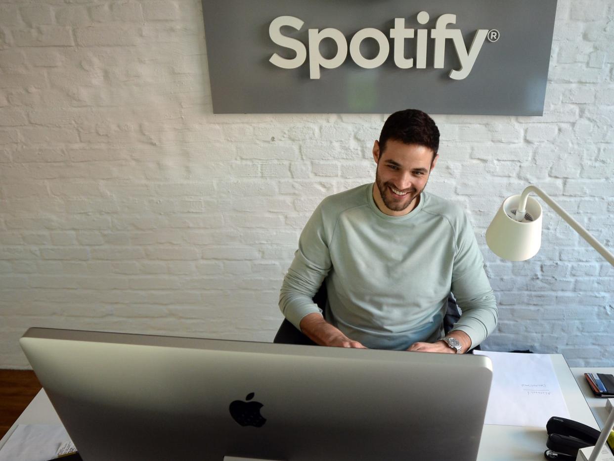 Spotify offices, employee