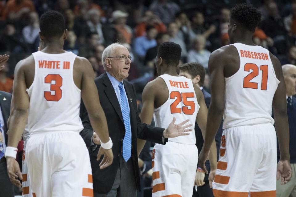 Syracuse was among the last teams left out of the NCAA tournament field (AP)