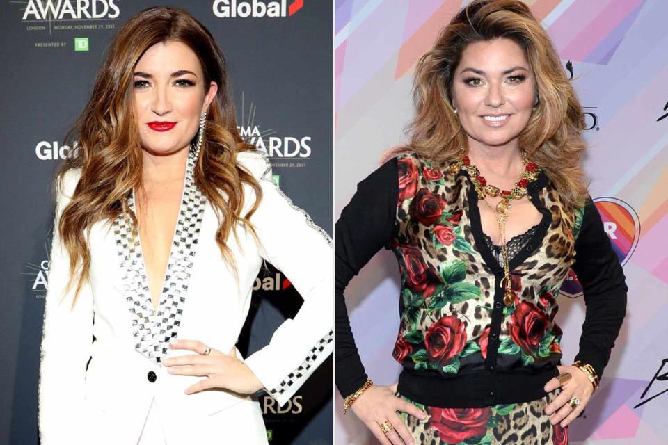 getty (2) Tenille Townes; Shania Twain