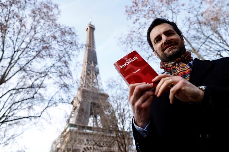 Michelin Guide 2021 award ceremony in Paris