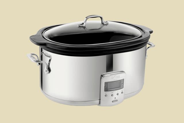 Hamilton Beach Portable 6 Quart Set & Forget Digital Programmable Slow  Cooker Lock, Dishwasher Safe Crock & Lid, Temperature Probe, Stainless  Steel - Yahoo Shopping