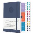 <p><strong>smart planner</strong></p><p>amazon.com</p><p><strong>$24.97</strong></p><p><a href="https://www.amazon.com/dp/B07L9J9D1D?tag=syn-yahoo-20&ascsubtag=%5Bartid%7C2141.g.34921827%5Bsrc%7Cyahoo-us" rel="nofollow noopener" target="_blank" data-ylk="slk:Shop Now;elm:context_link;itc:0;sec:content-canvas" class="link ">Shop Now</a></p><p>With three sizes and 10 bright colors, this planner is built for a successful year. The interior includes space for weekly reviews, hourly scheduling, notes, to-dos, habit trackers, and more. Each planner comes with a vegan leather hardcover, elastic strap closure and pen holder, bleed-proof paper, satin bookmarks, and flat lay binding.</p>