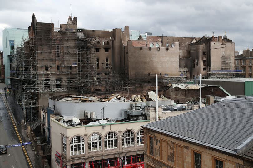 The historic Mackintosh Building and the O2 ABC Glasgow were severely damaged by the 2018 fire