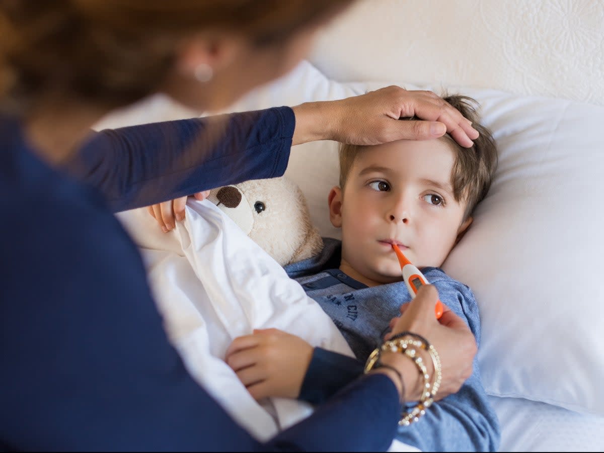 A high temperature can be among the first symptoms of scarlet fever (Getty Images/iStockphoto)