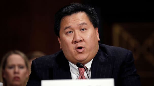 PHOTO: James Ho testifies on Capitol Hill in Washington, D.C., Nov. 15, 2017. (Carolyn Kaster/AP, FILE)