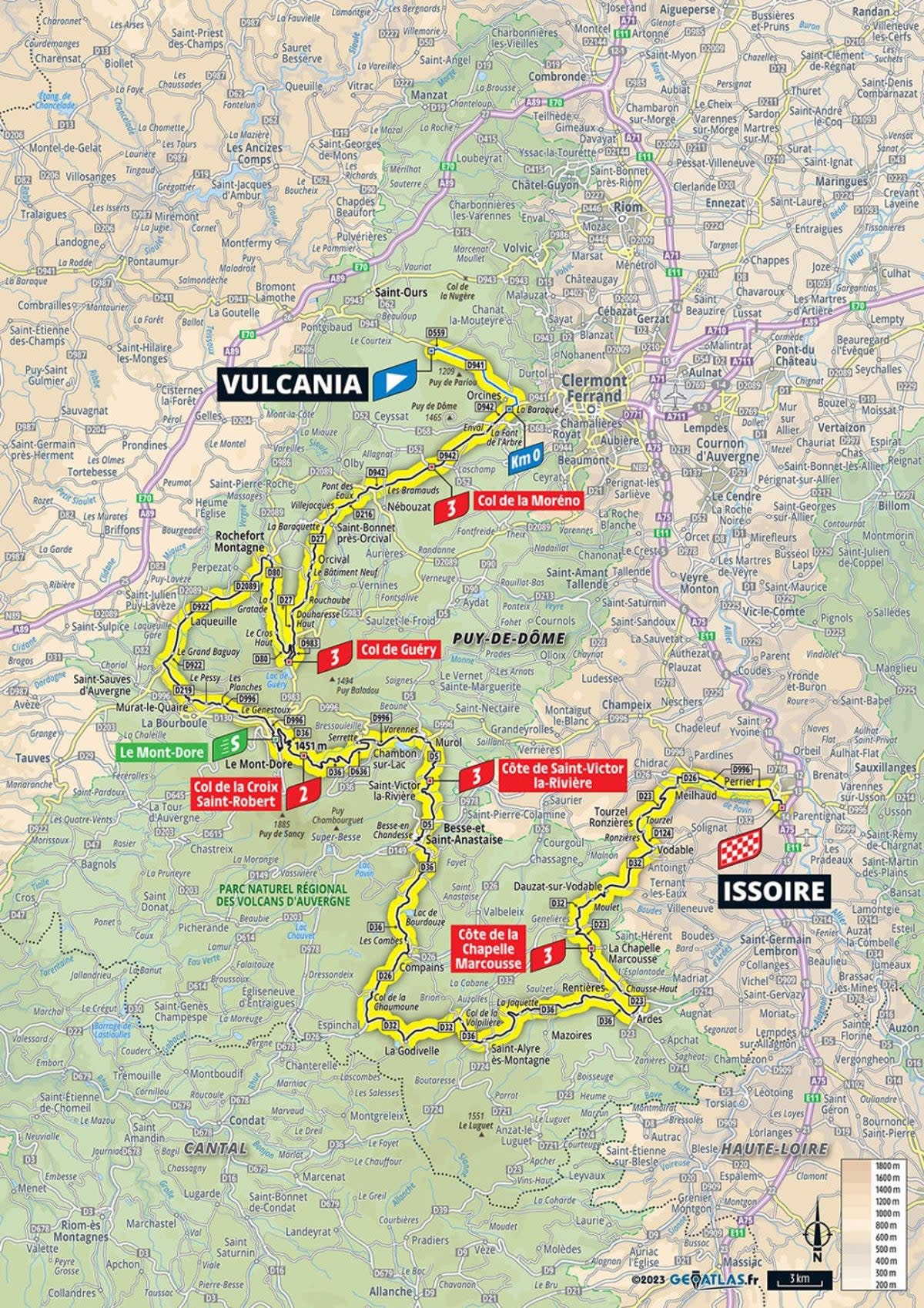 Stage 10 map (letour)