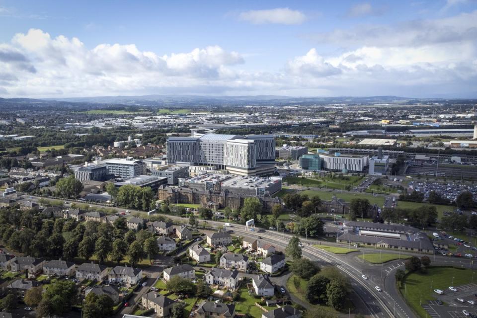 NHS Queen Elizabeth University Hospital in Glasgow (PA Wire)