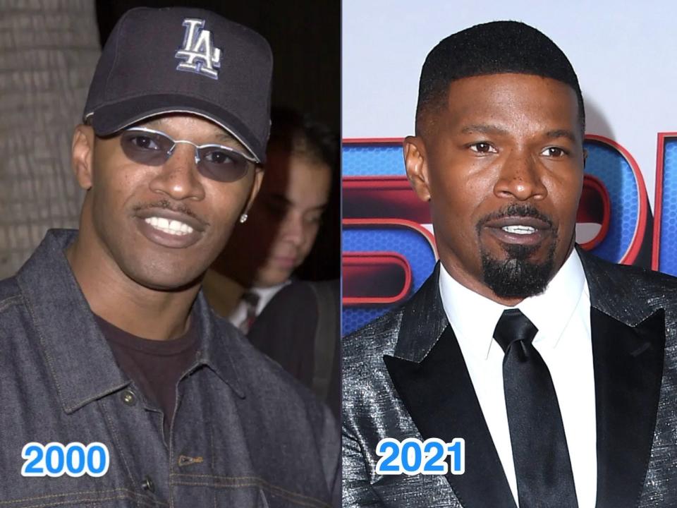 jamie foxx then and now