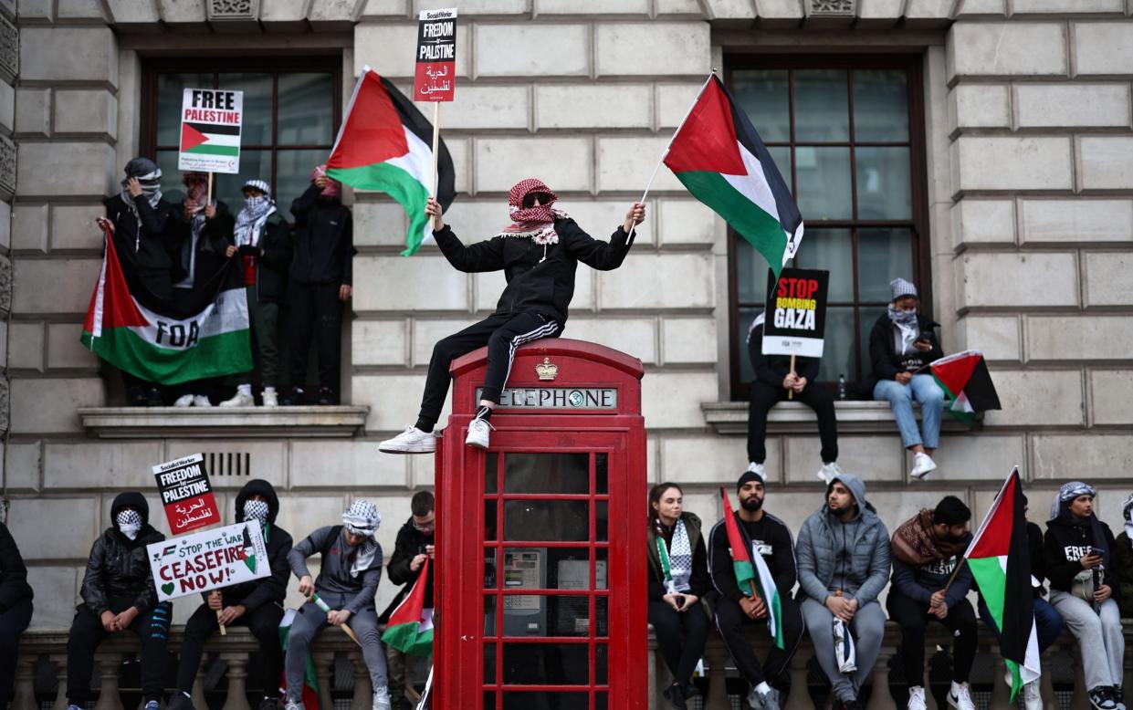 Pro-Palestinian demonstration, London