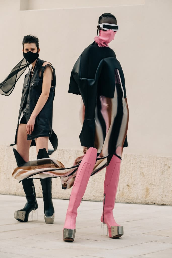 Rick Owens, spring 2021 - Credit: Courtesy of Notte