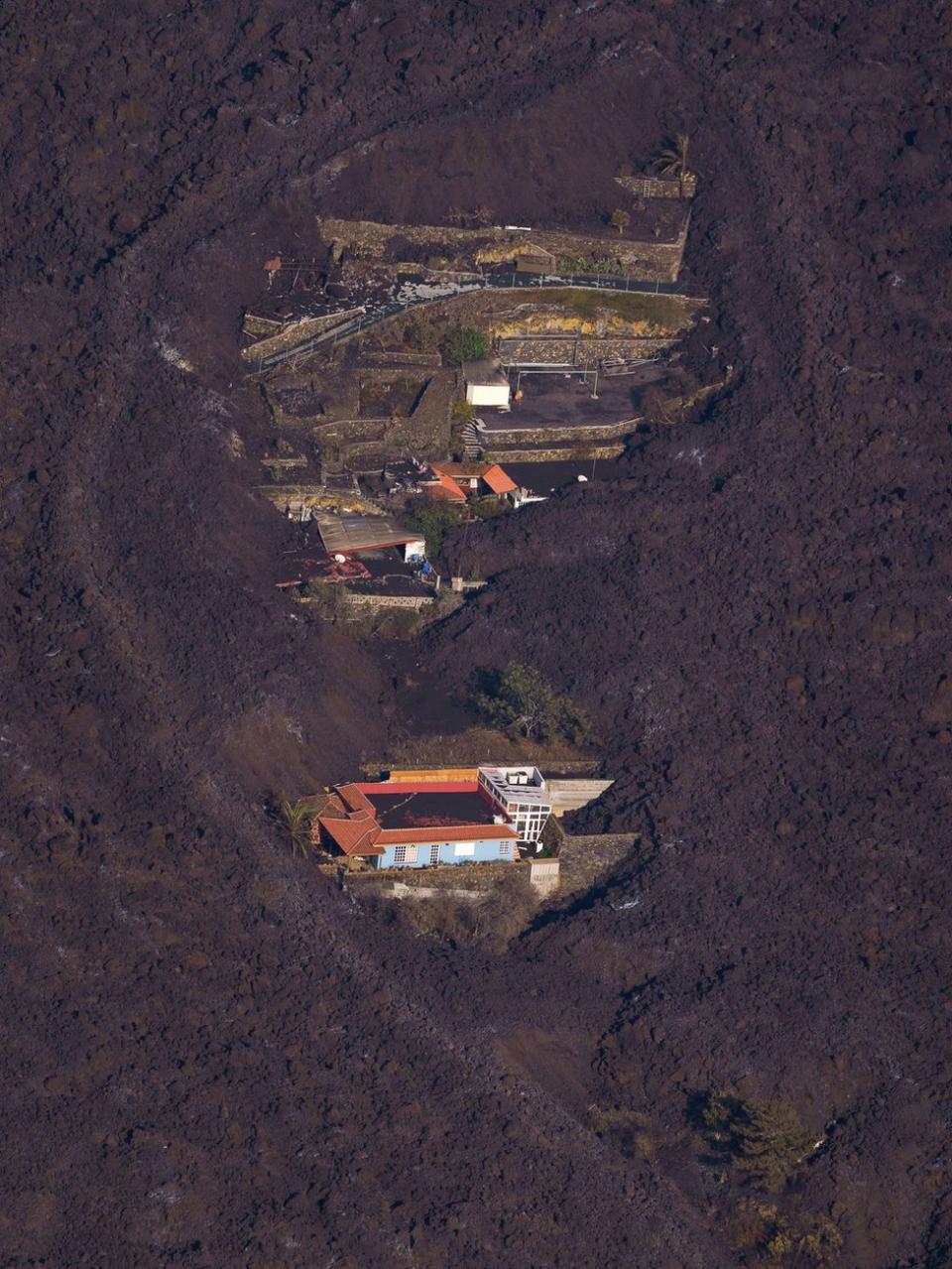 Volcán en La Palma