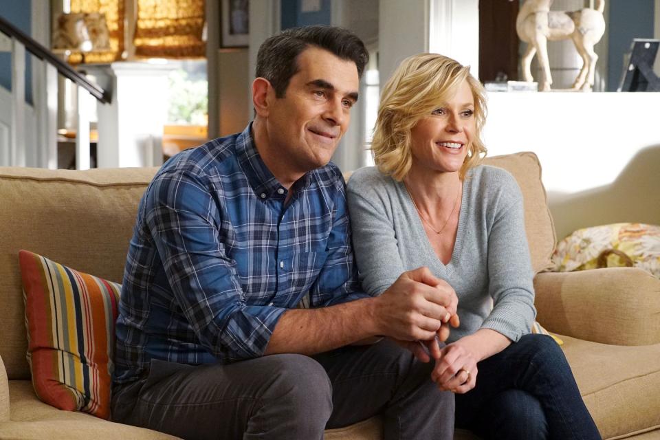 Ty Burrell and Julie Bowen in ABC's 'Modern Family.'