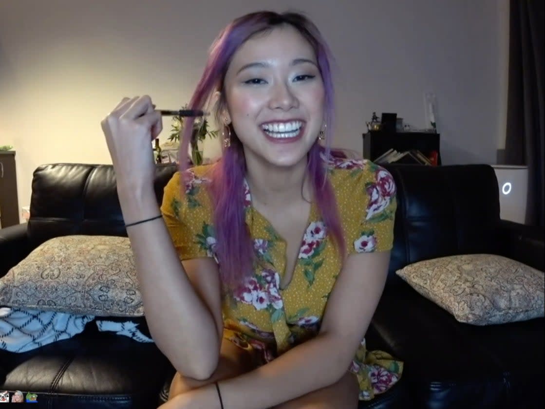 Twitch streamer says she was worried she would be kicked off the platform after she was assaulted while streaming (IMJASMINE / Twitch)