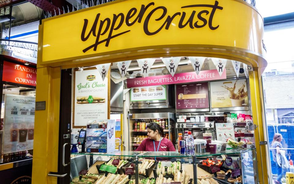 Upper Crust in Waterloo Station - Jeffrey Greenberg/Universal Images Group via Getty Images