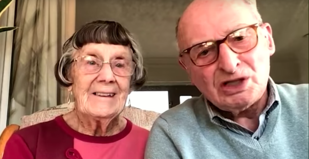 Pauline and Geoffrey appeared on This Morning to talk about their viral video