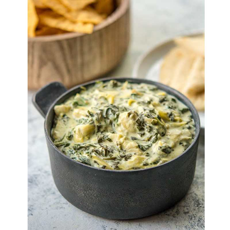 15. Slow Cooker Spinach And Artichoke Dip